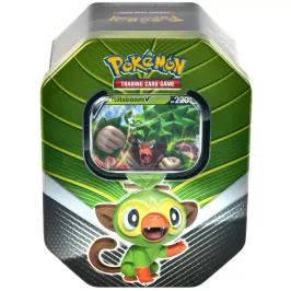 Pokemon TCG. Galar Partner Tin: Grookey (Rillaboom V)